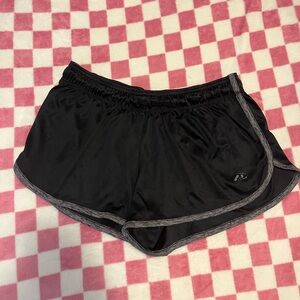 Black Athletic Women's Shorts